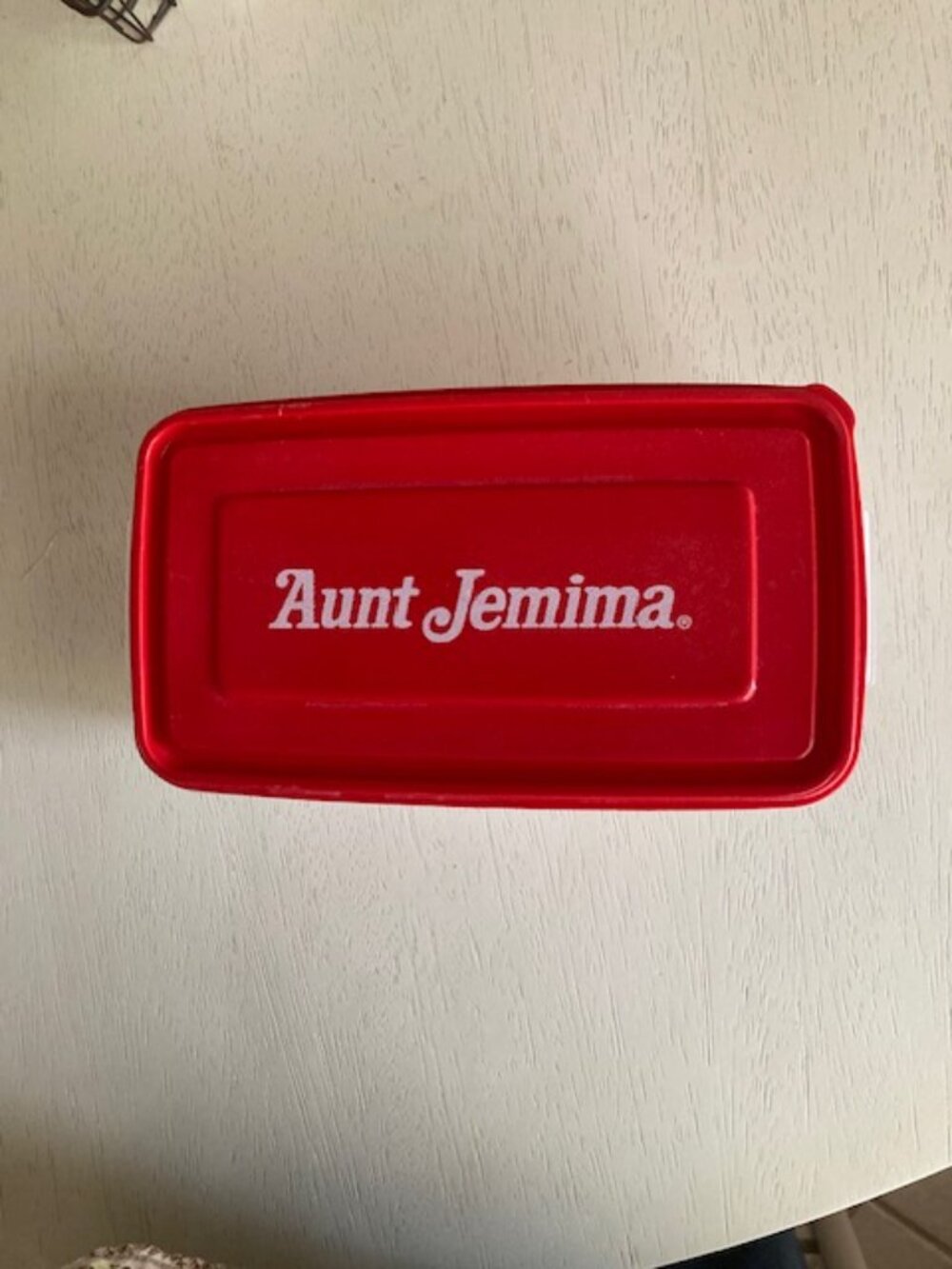 Vintage Rubbermaid Aunt Jemima Food Storage Container - Picture 5 of 6